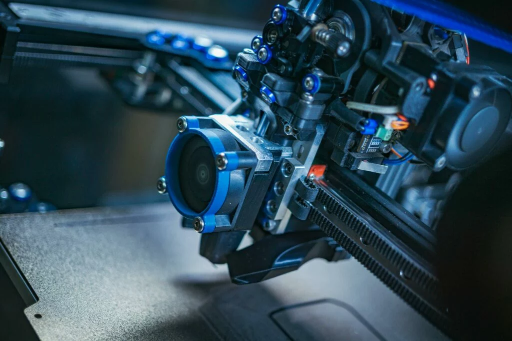 Tête d'impression d'une imprimante 3D à dépôt de fil